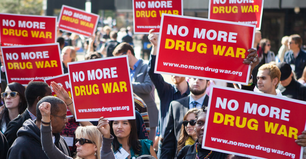 No More Drug War Rally
